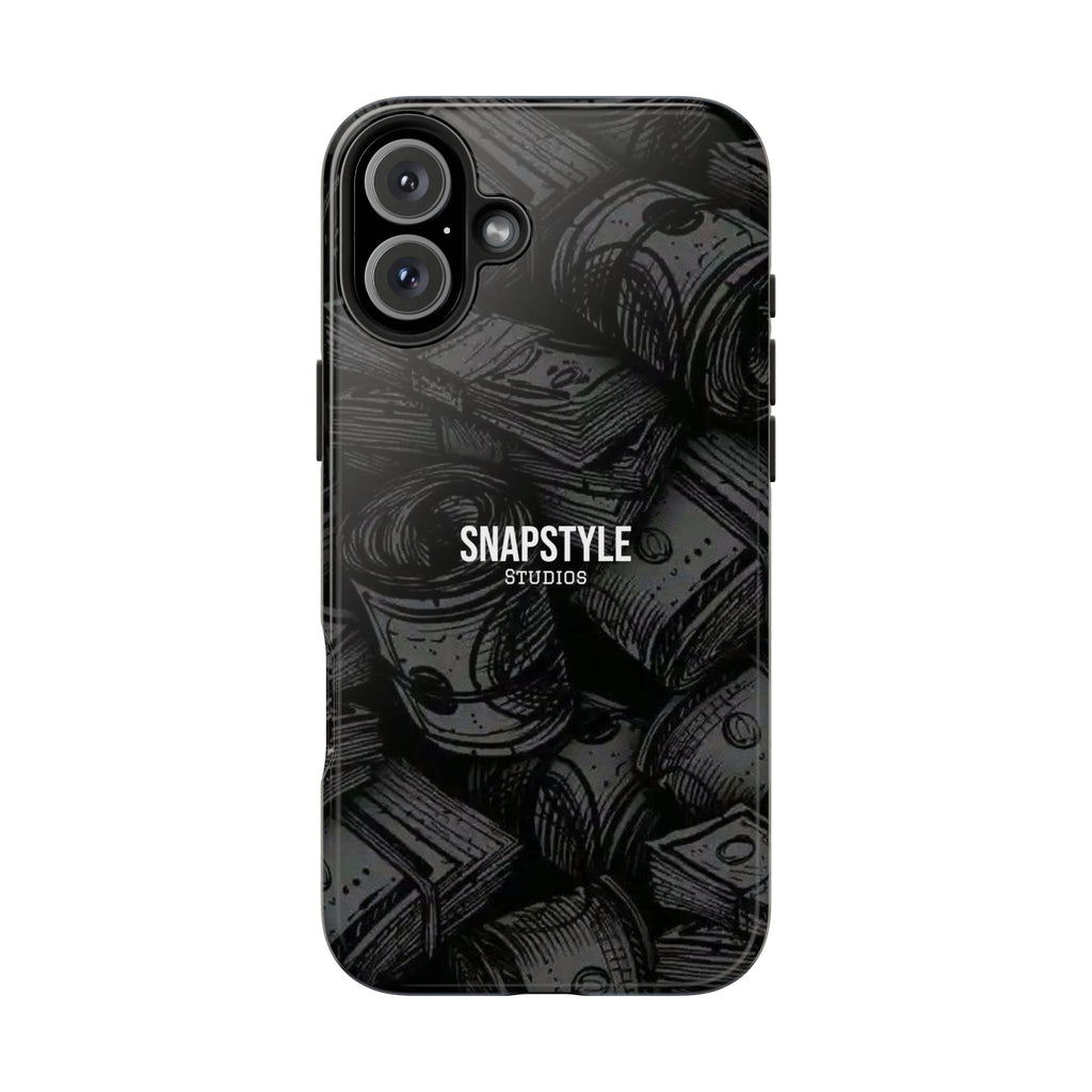 Tough Phone Case — Dark Money Roll Graphic Protective Cover