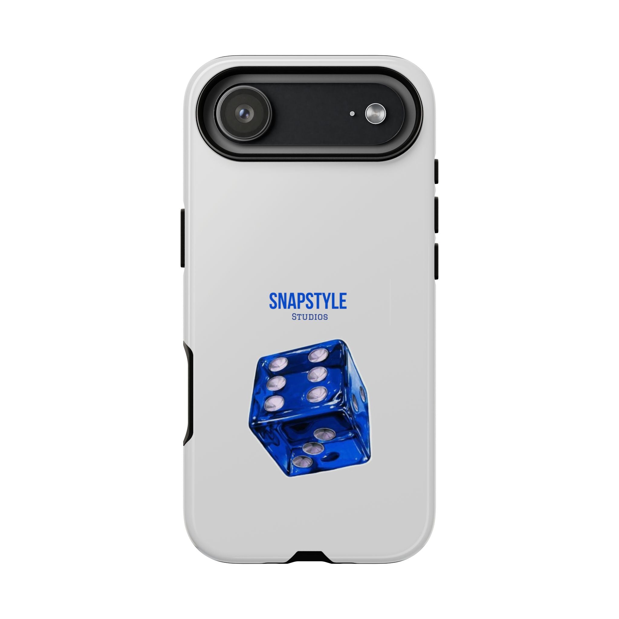 Blue Dice Design Protective Case