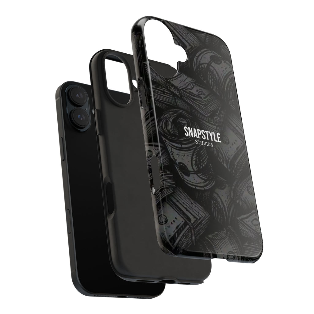 Tough Phone Case — Dark Money Roll Graphic Protective Cover