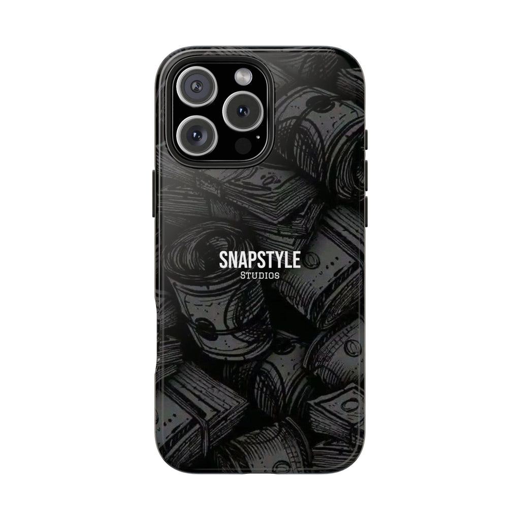 Tough Phone Case — Dark Money Roll Graphic Protective Cover