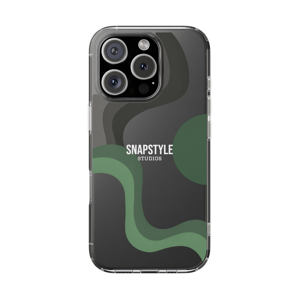 Abstract Clear Case Art; SnapStyle