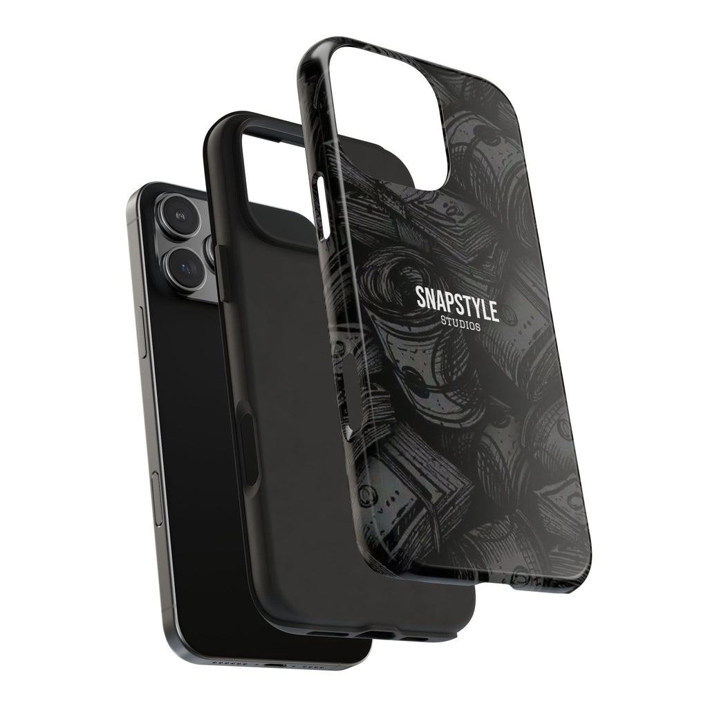 Tough Phone Case — Dark Money Roll Graphic Protective Cover
