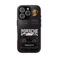 Porsche 911 GT3 RS Phone Case — Automotive Blueprint & Crest Tough Case