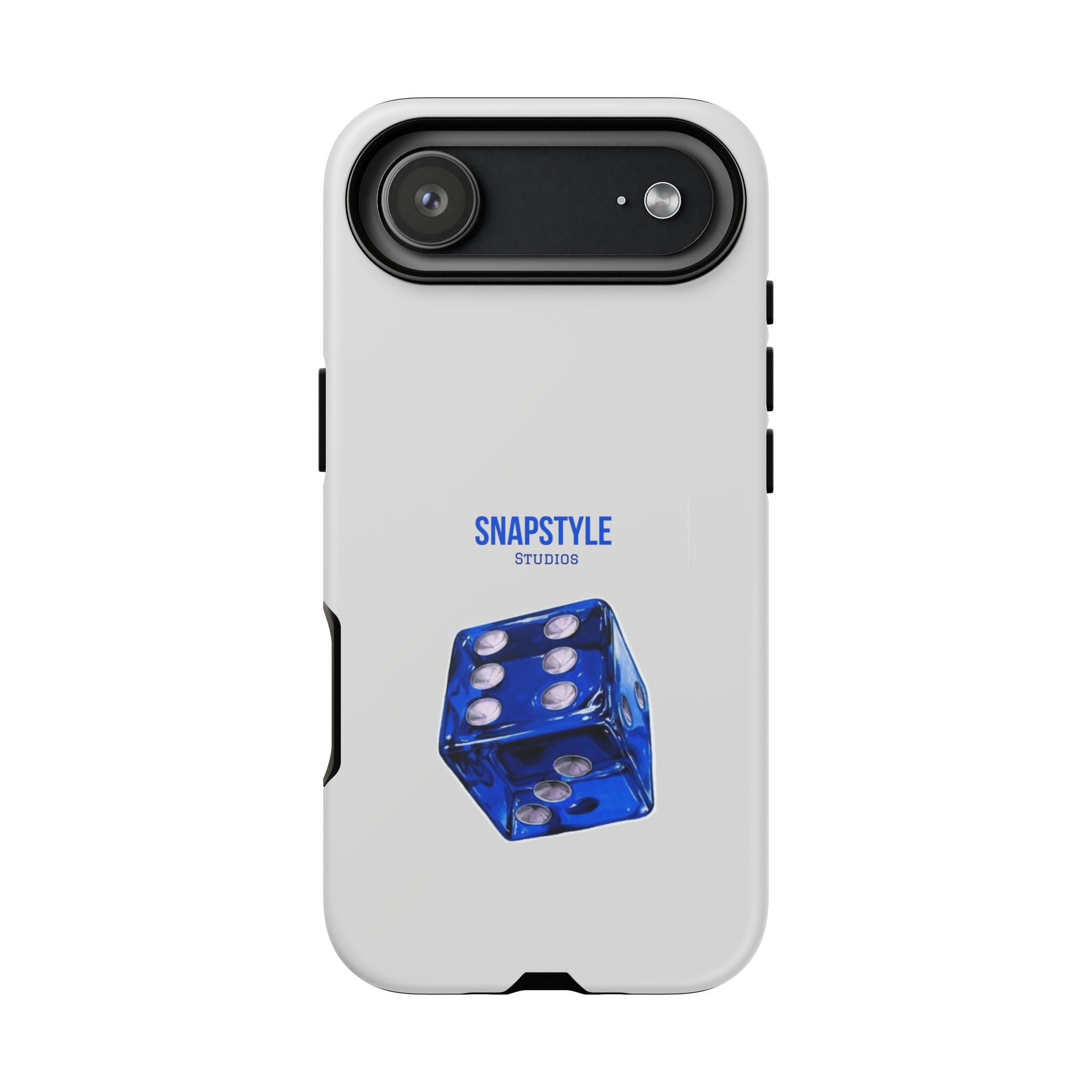 Blue Dice Design Protective Case