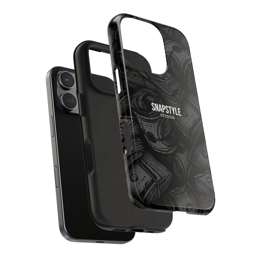 Tough Phone Case — Dark Money Roll Graphic Protective Cover