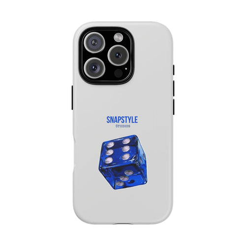 Blue Dice Design Protective Case